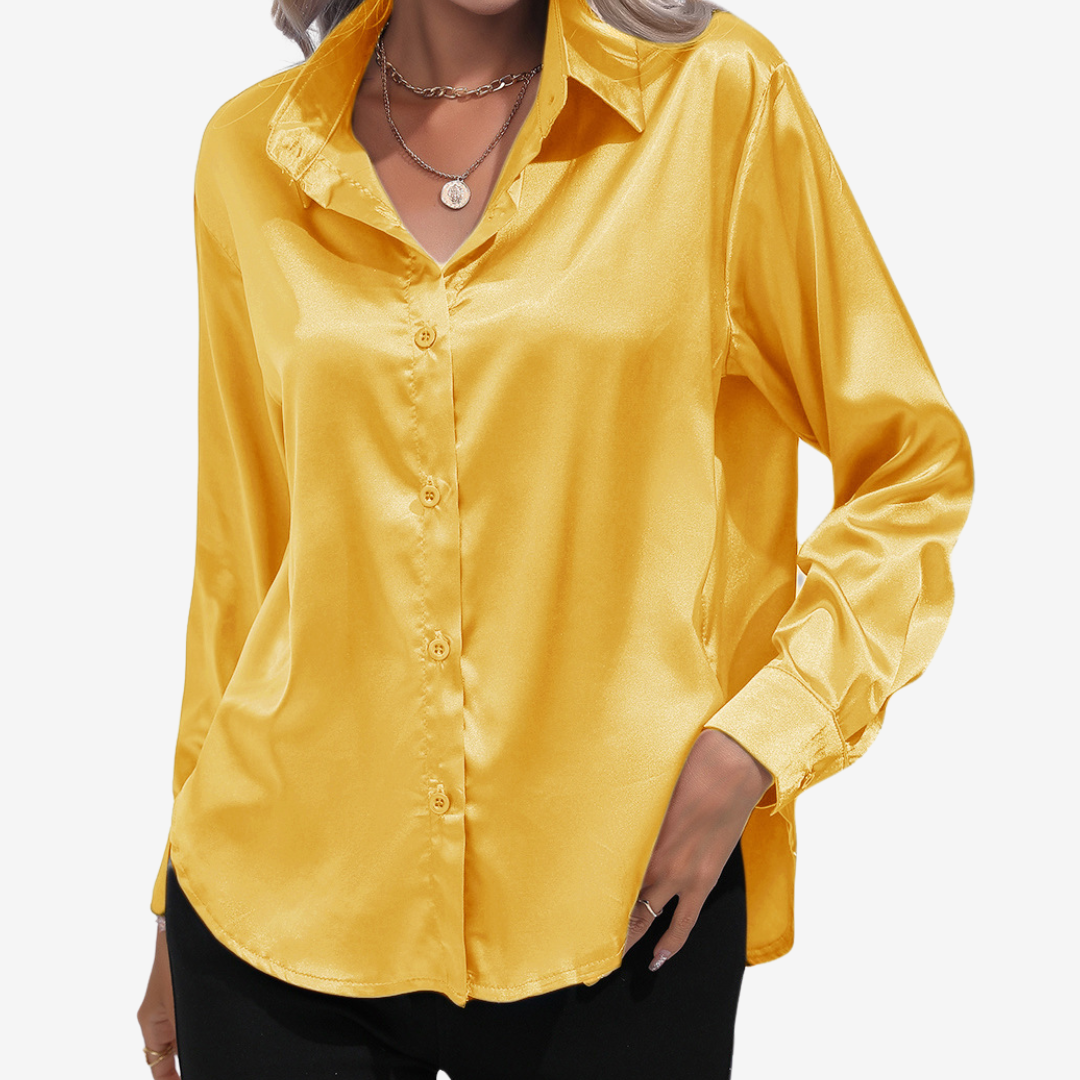 Alvira™ Elegant silkeskjorte