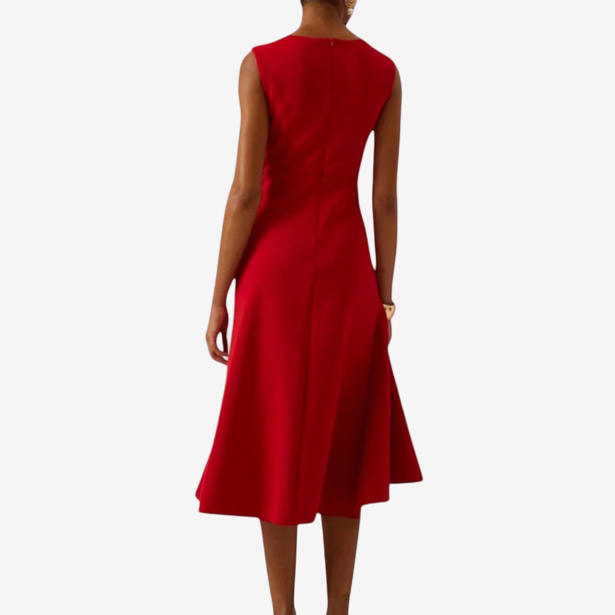 Eliina™ Asymmetrisk midi-kjole