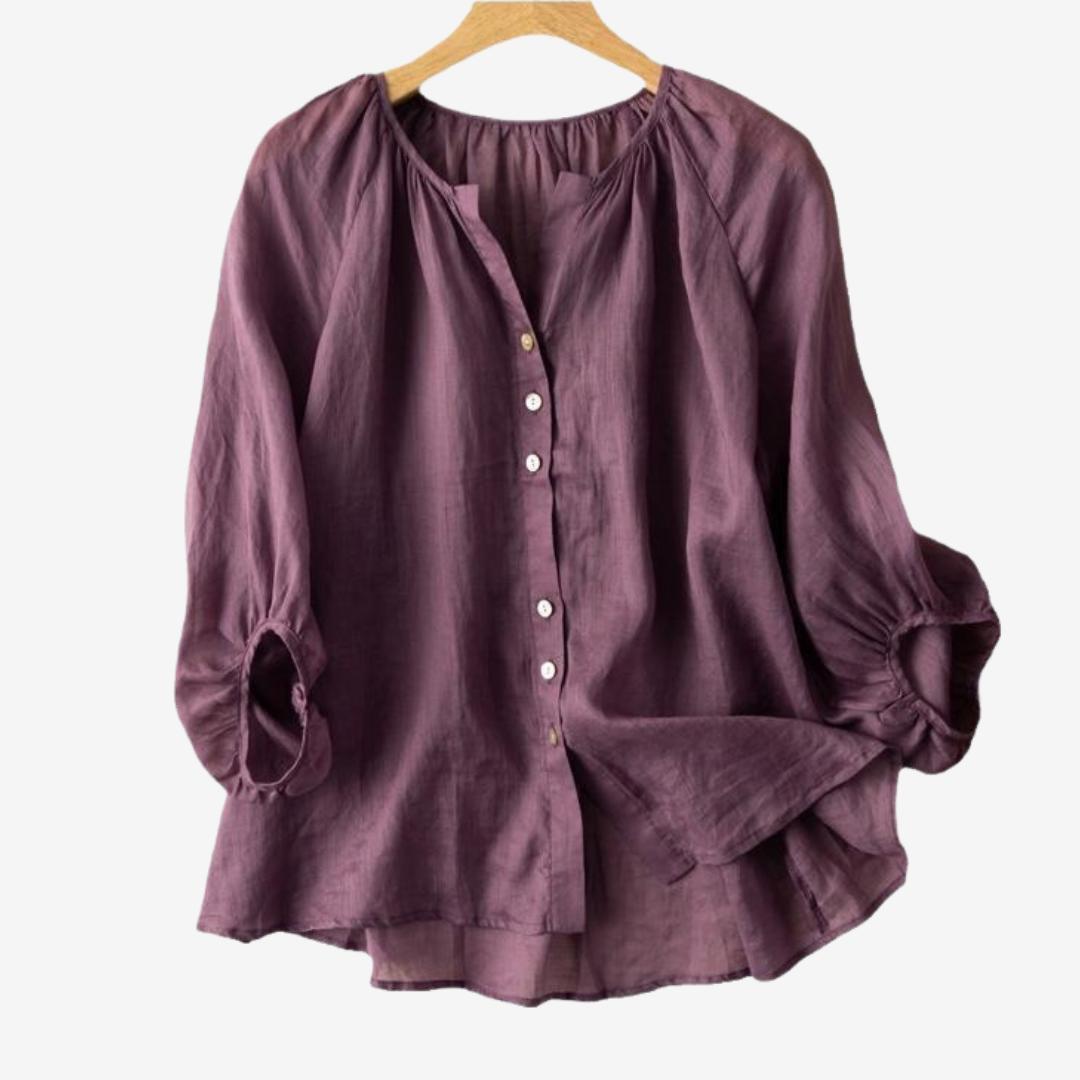 Célina™ Blød og elegant bluse