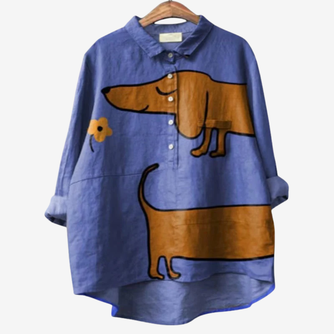 Félicie™ T-shirt med dyreprint