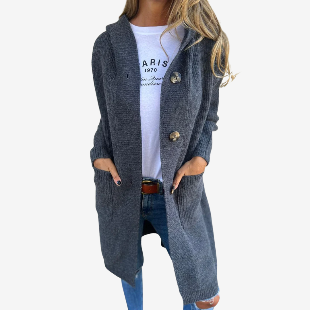 Stéphanie™ Jakke med hætte