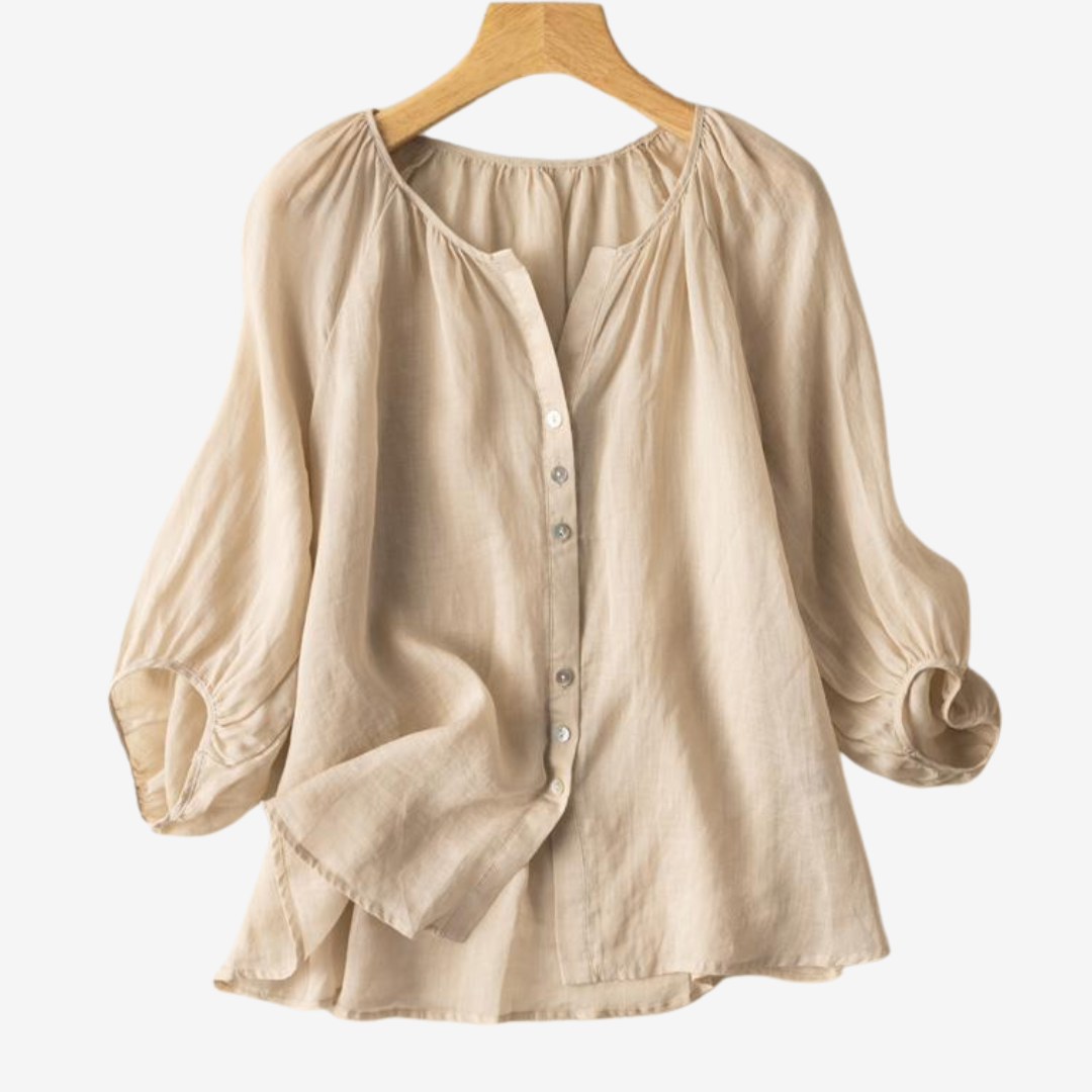 Célina™ Blød og elegant bluse