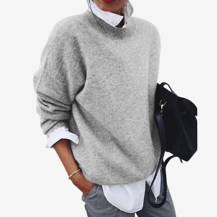 Eliza™ Sweater med rund hals