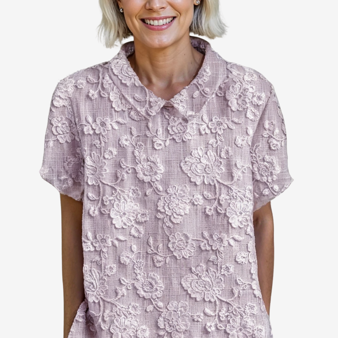 Amélie™ Blouse vintage en lin