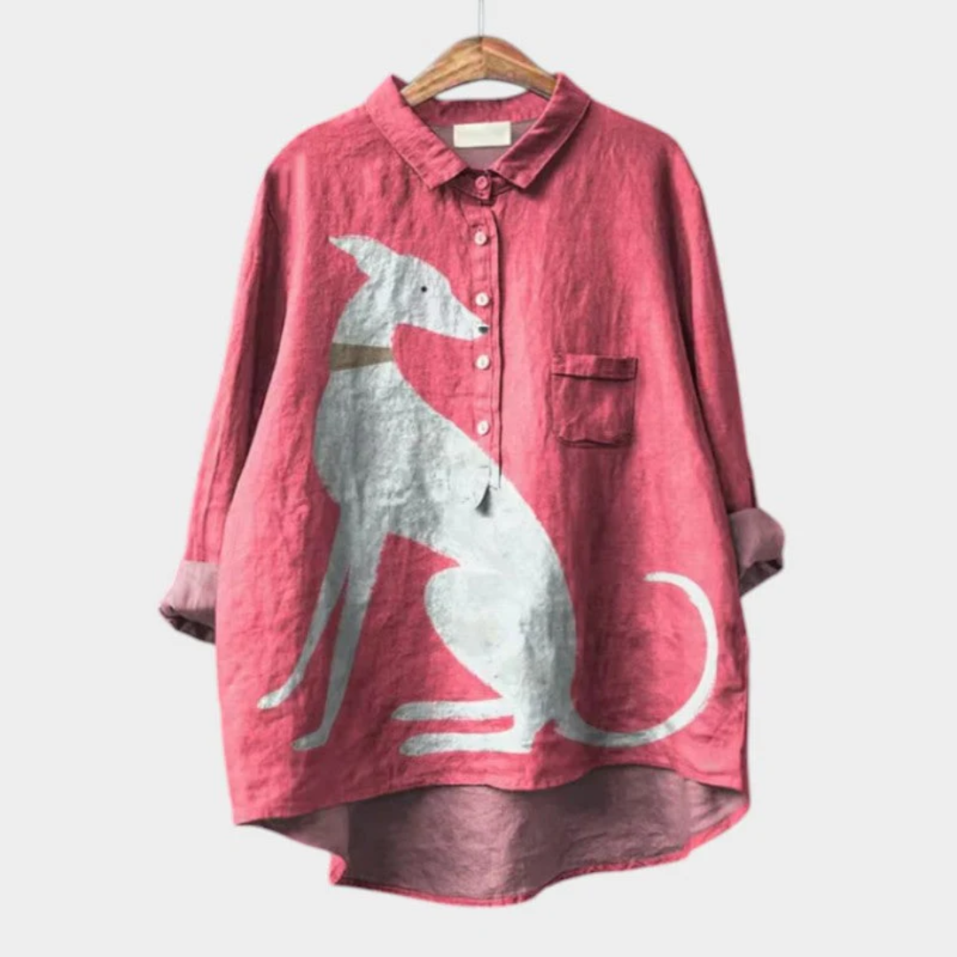 Félicie™ T-shirt med dyreprint