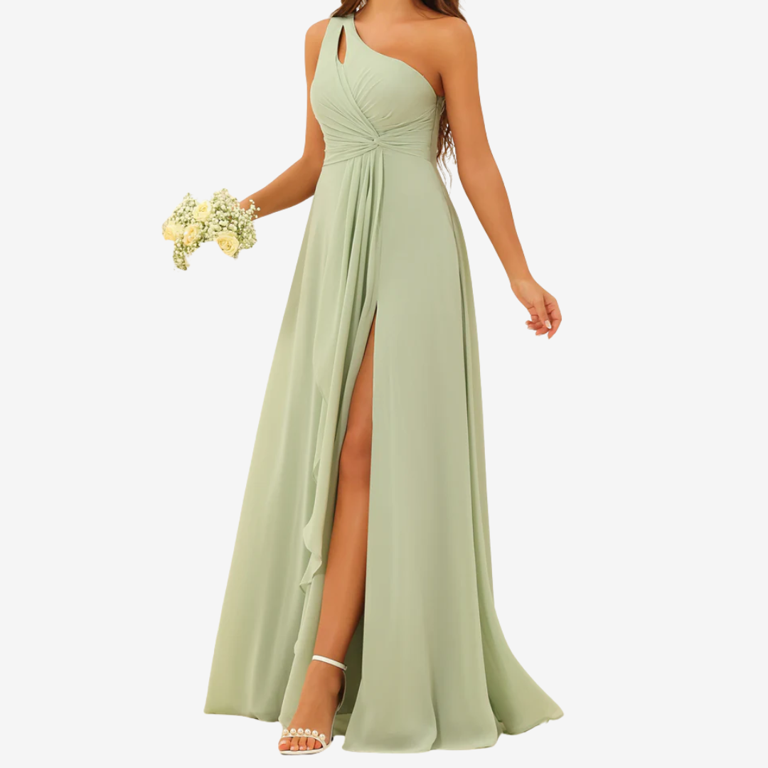 Floralie™ Asymmetrisk maxi med slids