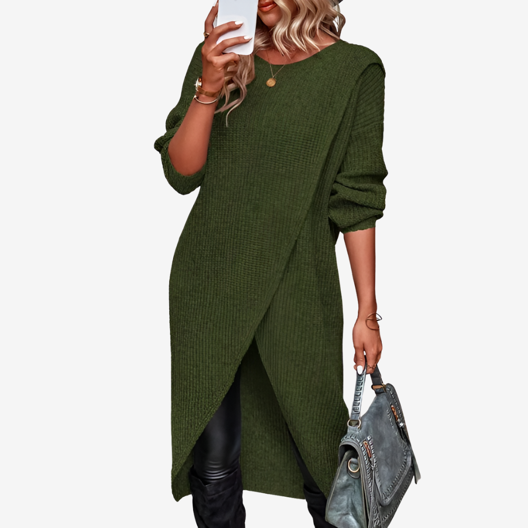 Mely™ Asymmetrisk sweater