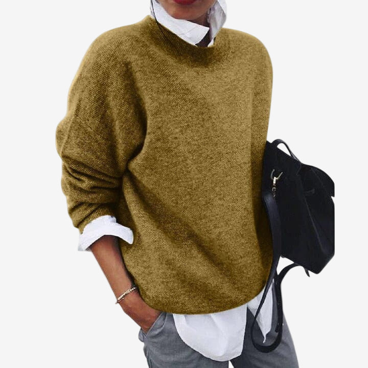 Eliza™ Sweater med rund hals