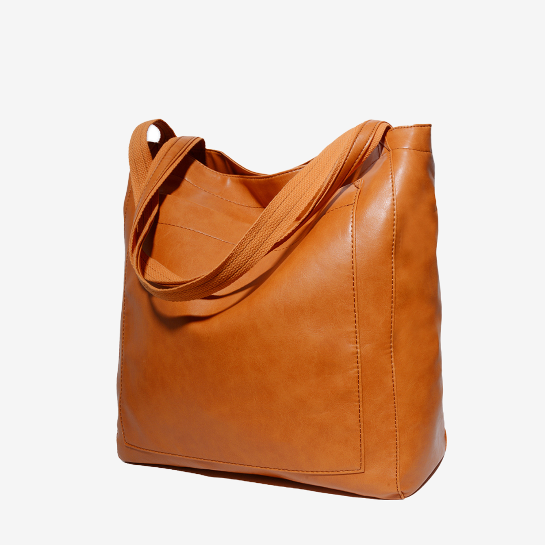 Evelyne™ Vintage lædertaske