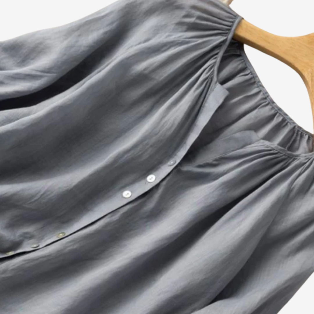 Célina™ Blød og elegant bluse