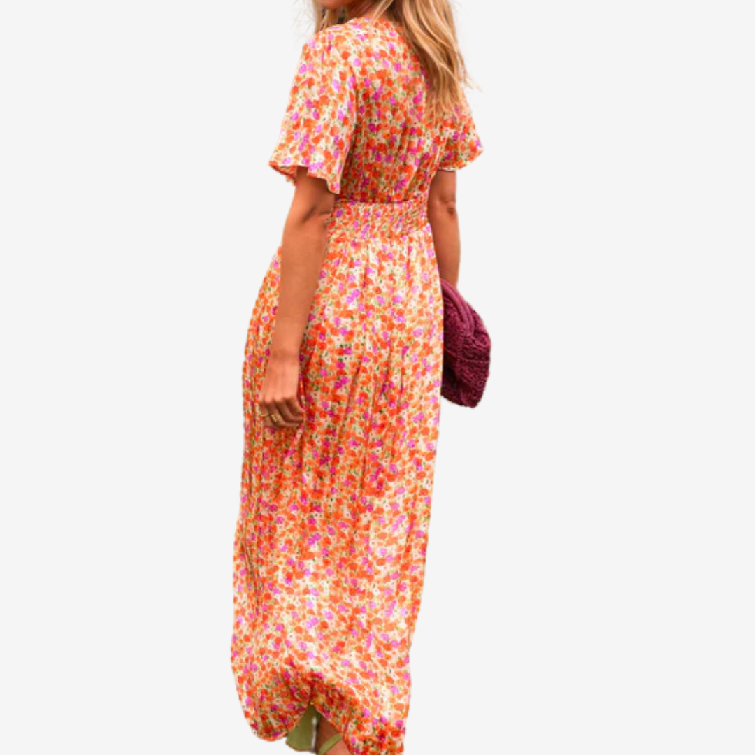 Lucie™ Kjole Sunset Bloom