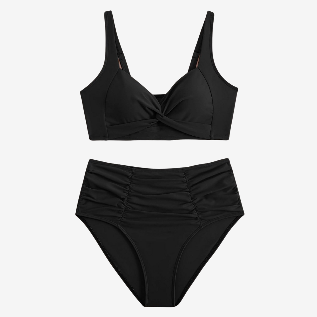 Tiphany™ Bikini med snoet V-udskæring