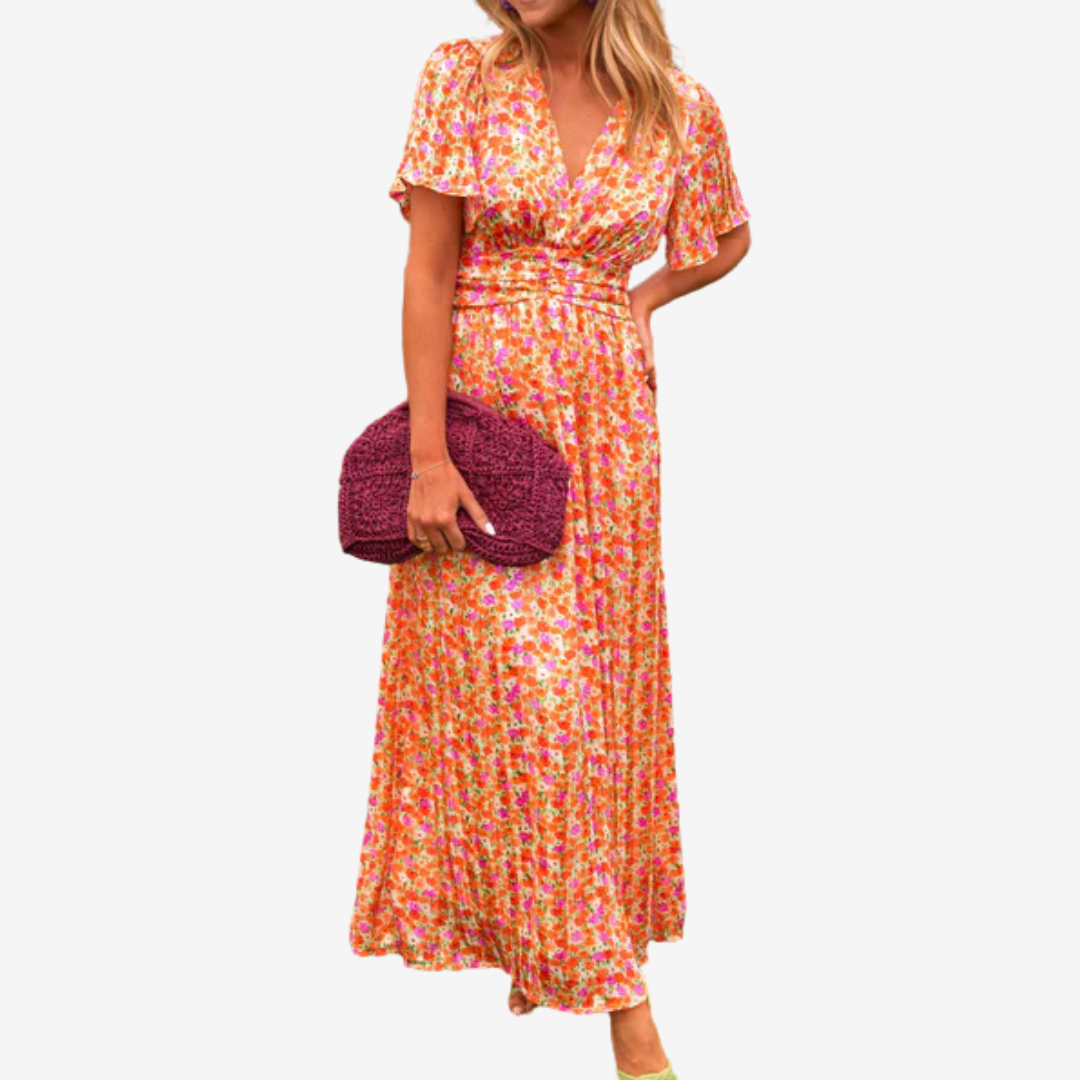 Lucie™ Kjole Sunset Bloom