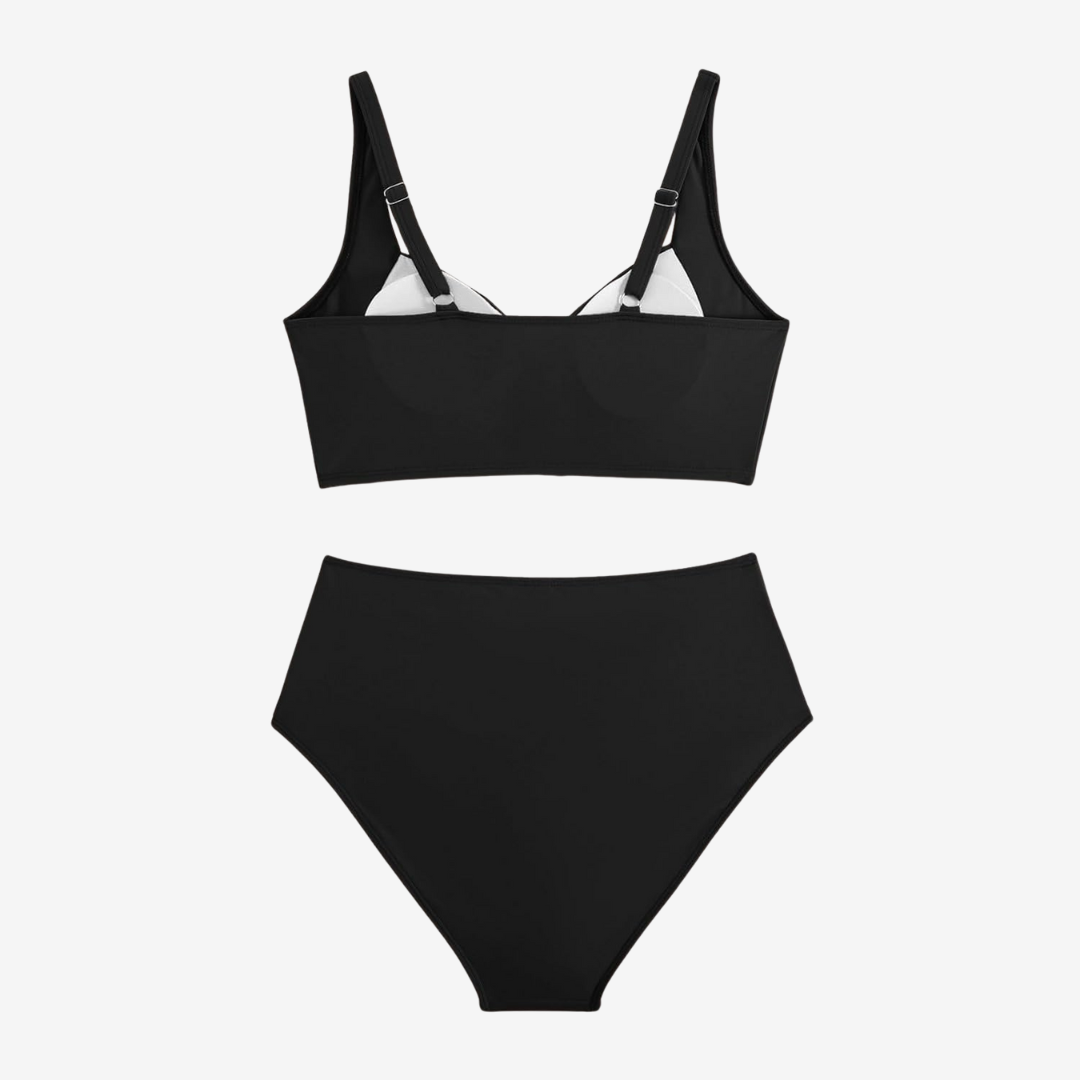 Tiphany™ Bikini med snoet V-udskæring