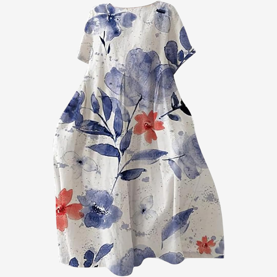 Liora™ robe fleurie fluide
