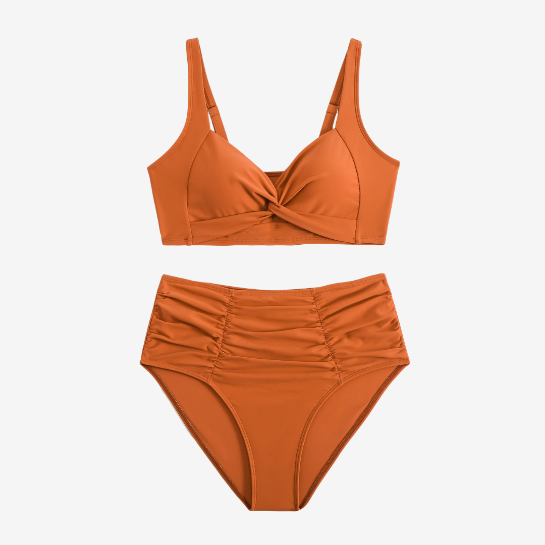 Tiphany™ Bikini med snoet V-udskæring