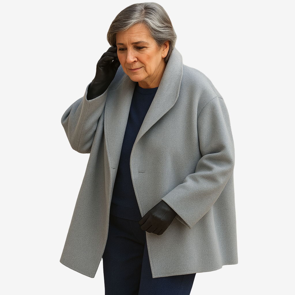 Emily™ Elegant kort frakke