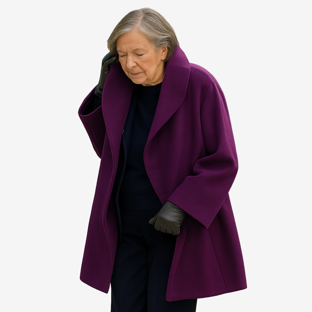 Emily™ Elegant kort frakke