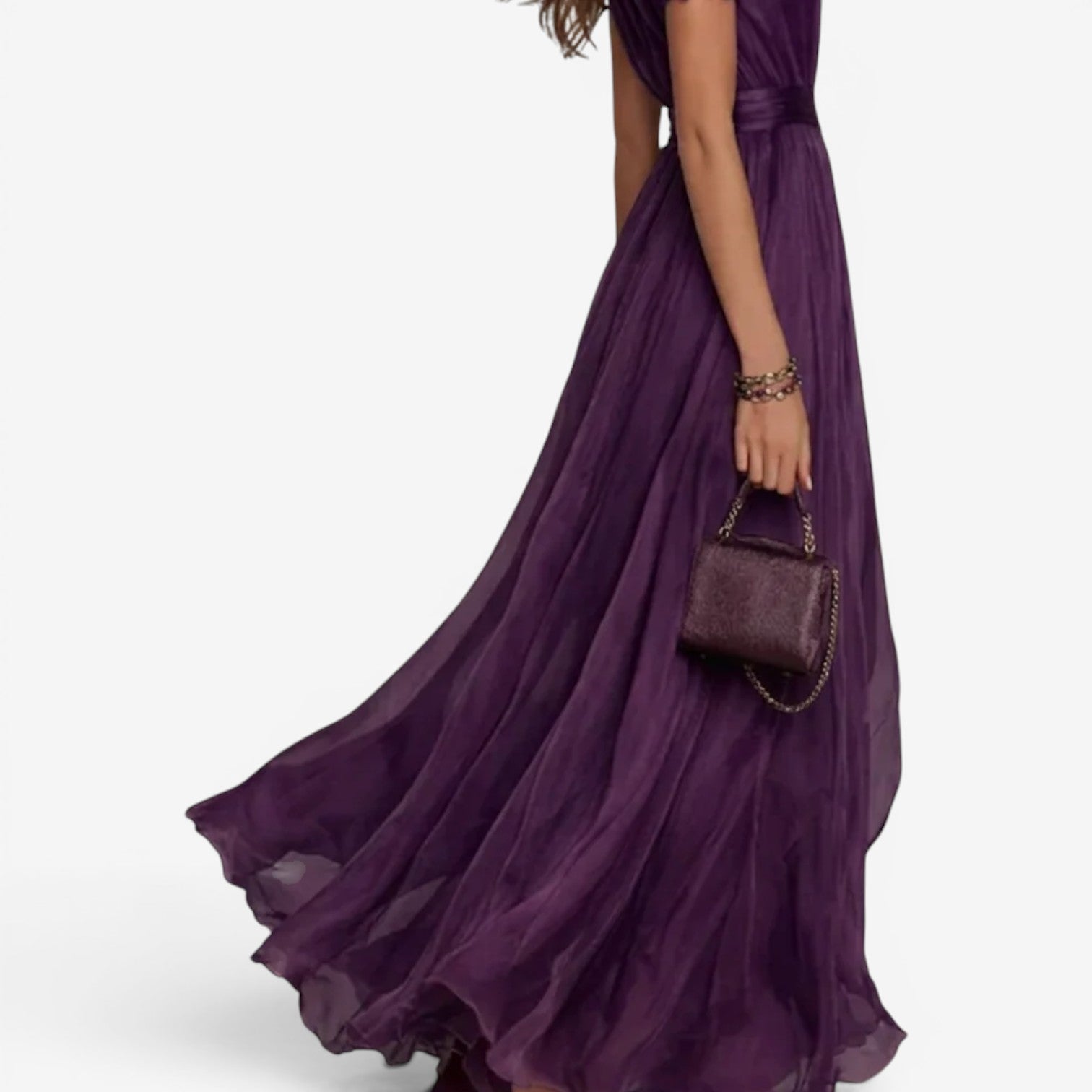 Avianna™ Robe longue en mousseline