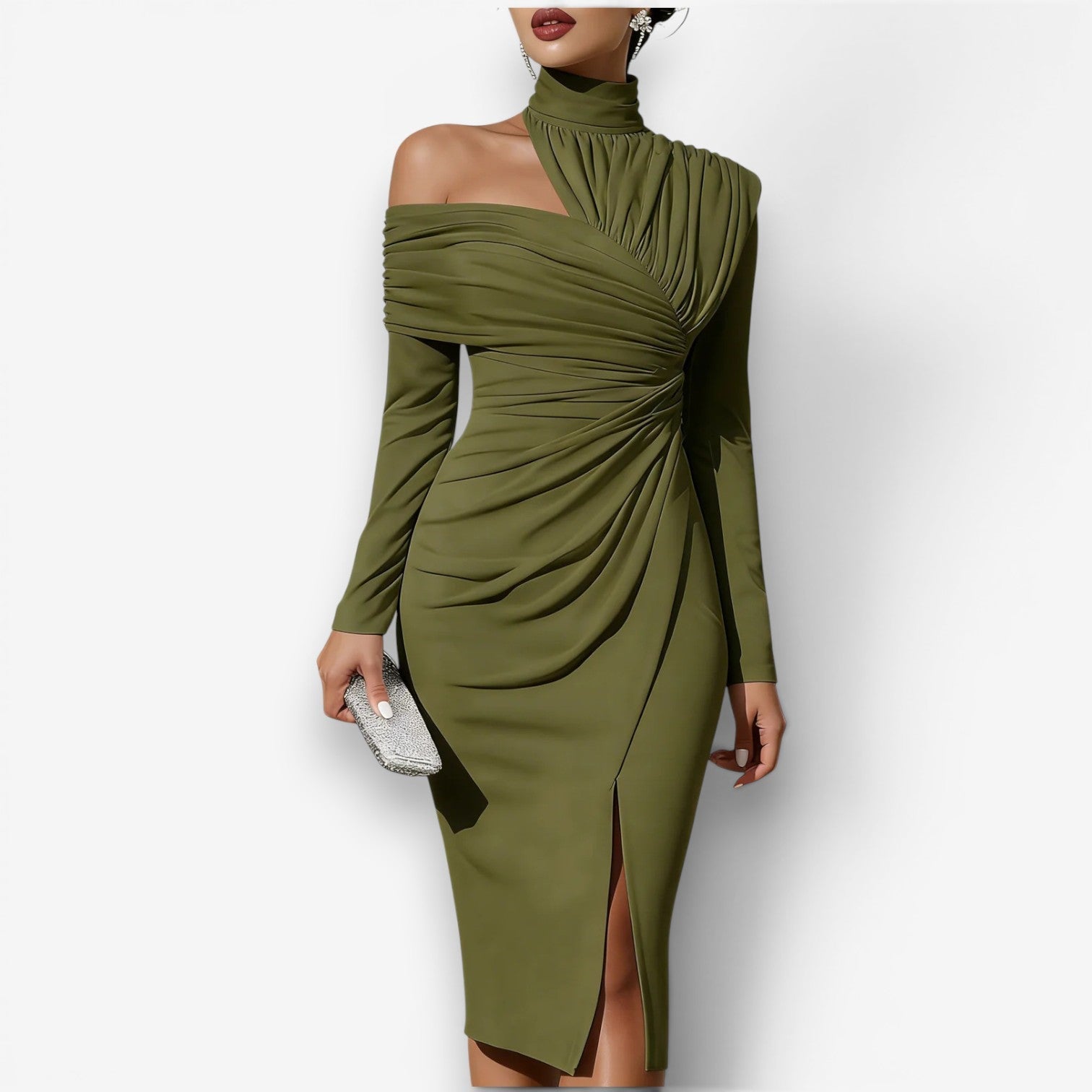 Queenie™ Robe midi portefeuille