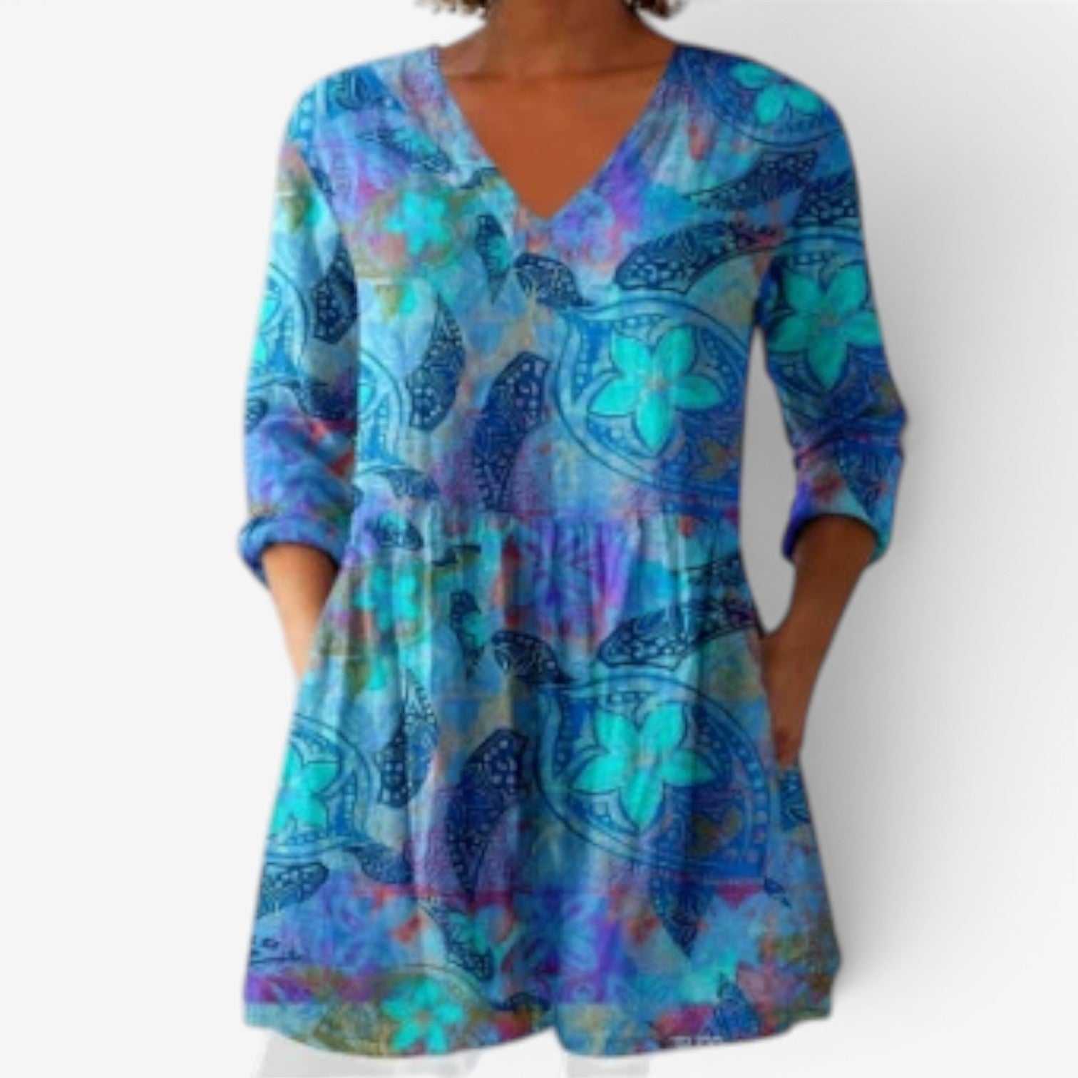 Saundy™ Robe tunique courte