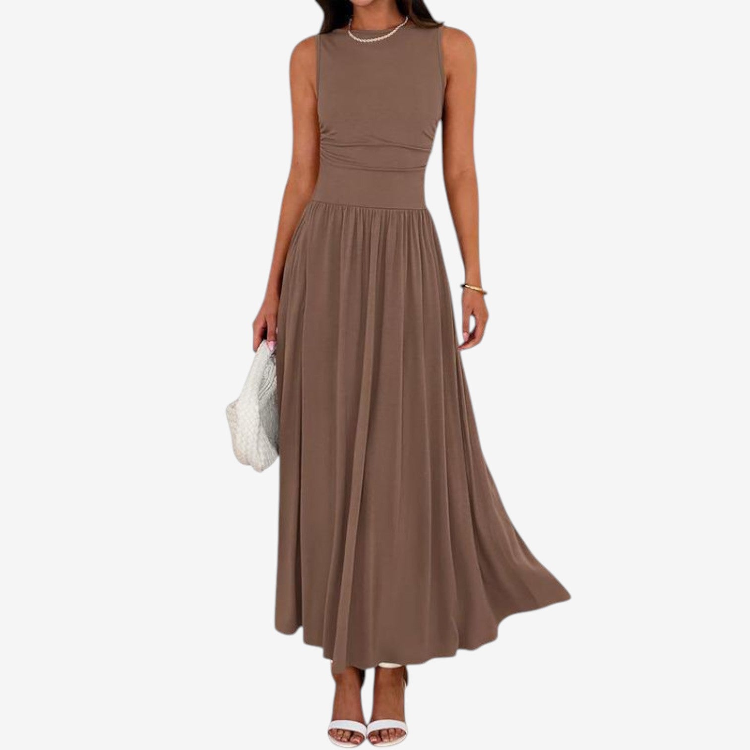 Arriane™ Robe longue sans manches