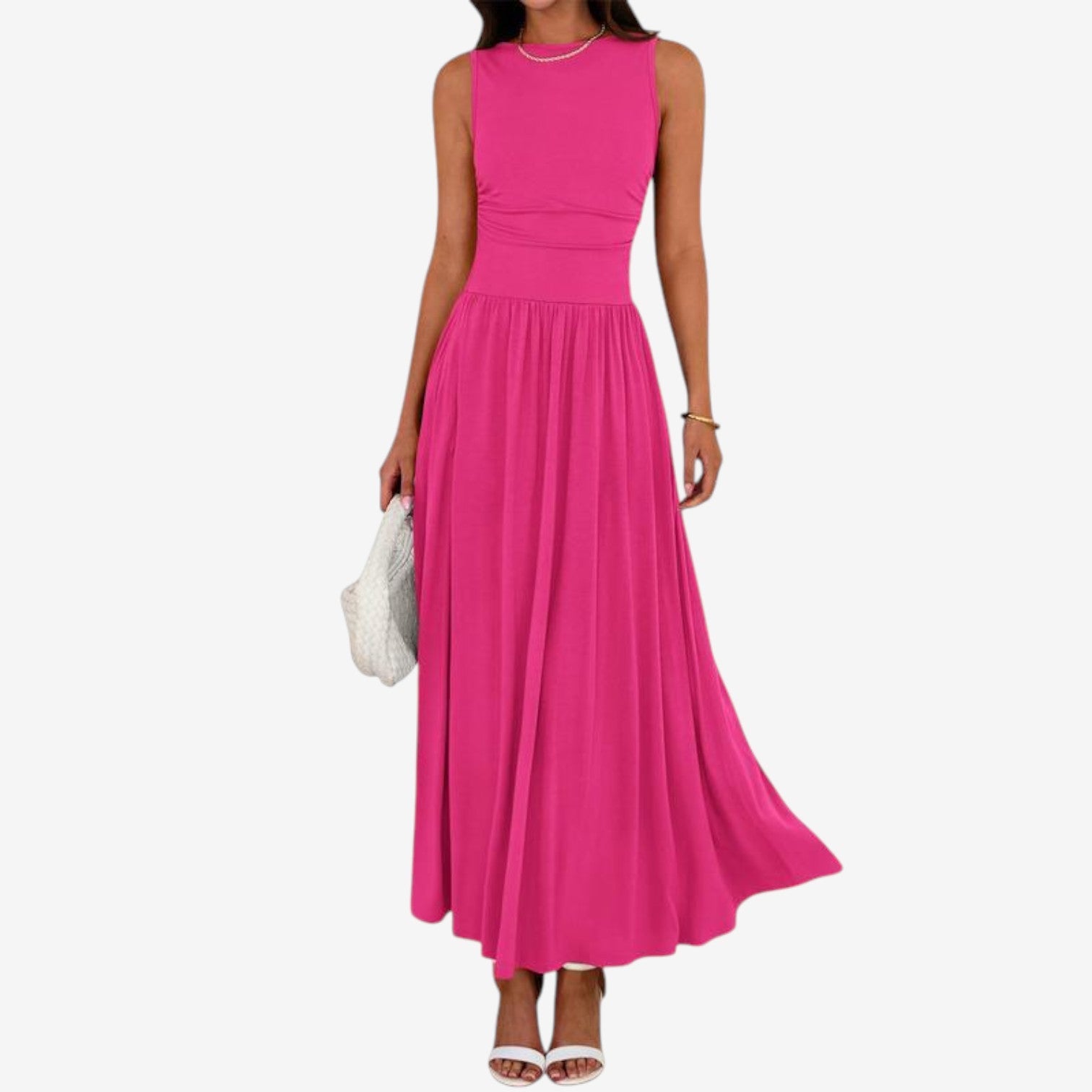 Arriane™ Robe longue sans manches