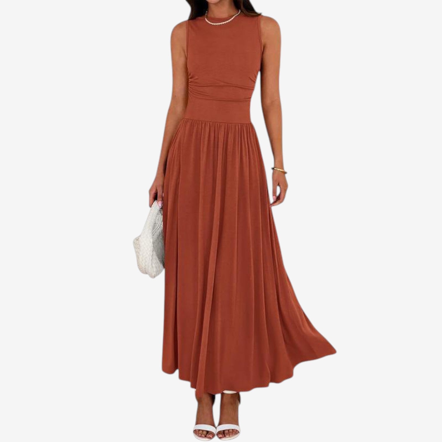 Arriane™ Robe longue sans manches