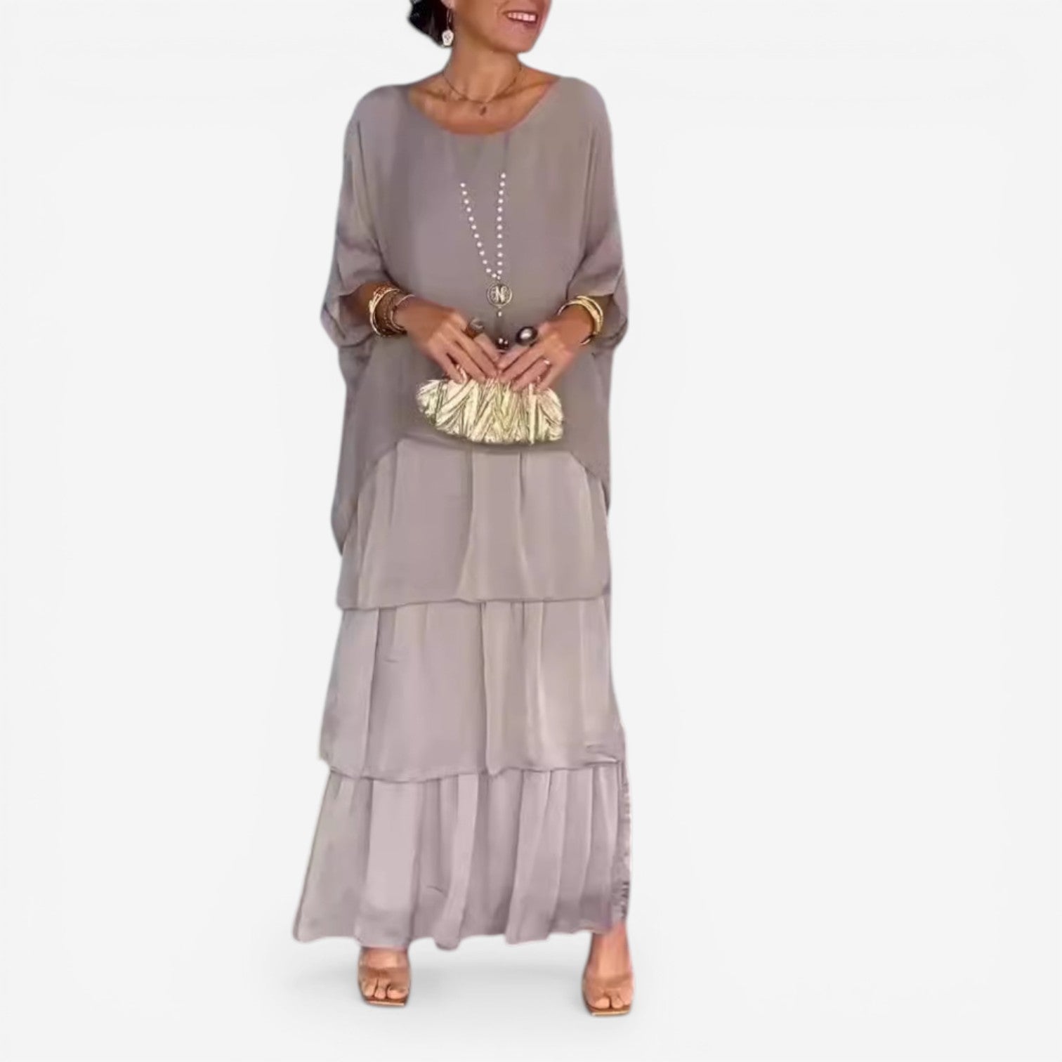 Valerina™ Robe longue fluide