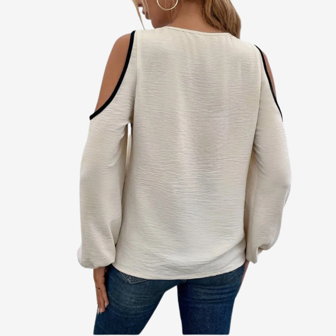 Scarlett™ Sweater med bare skuldre