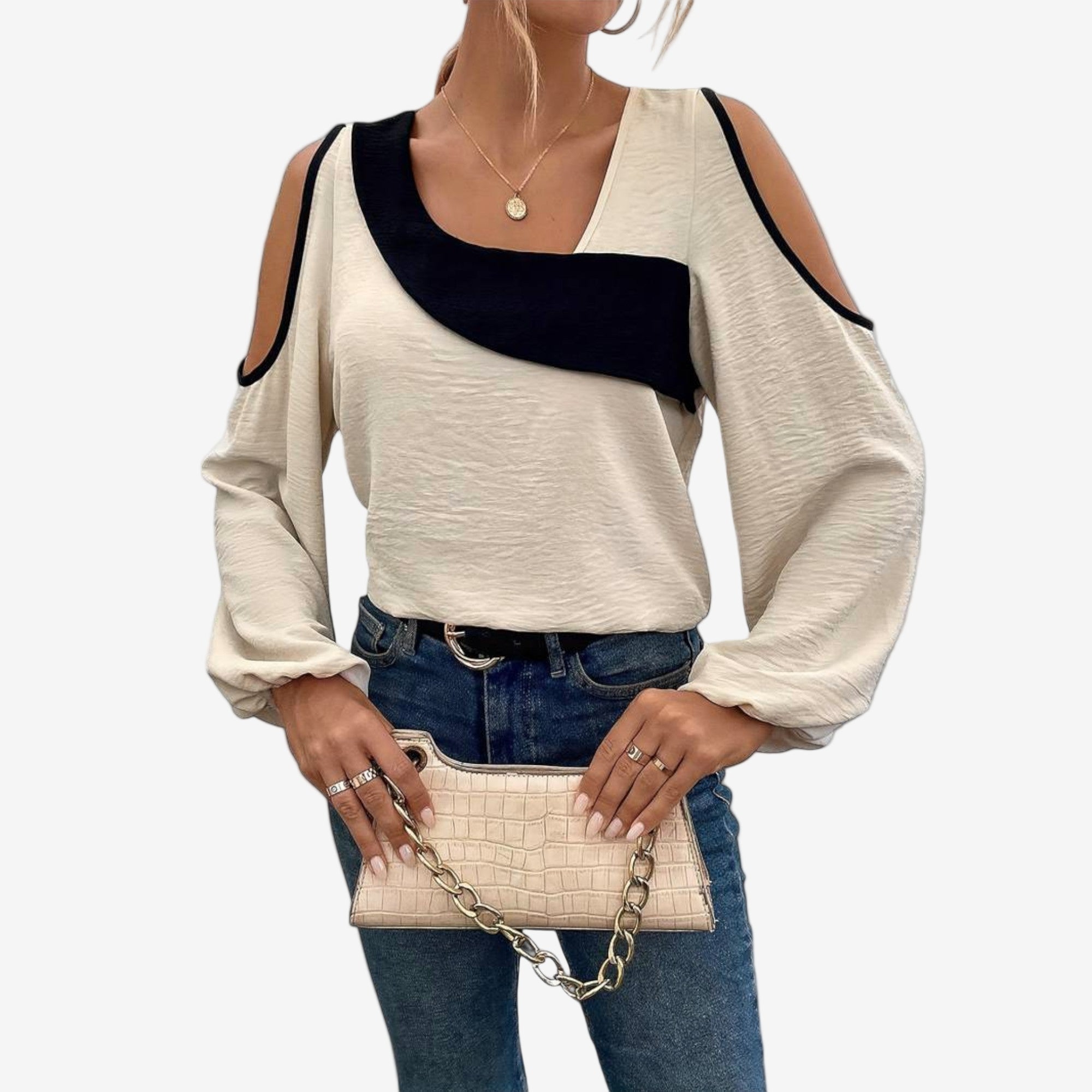 Scarlett™ Sweater med bare skuldre