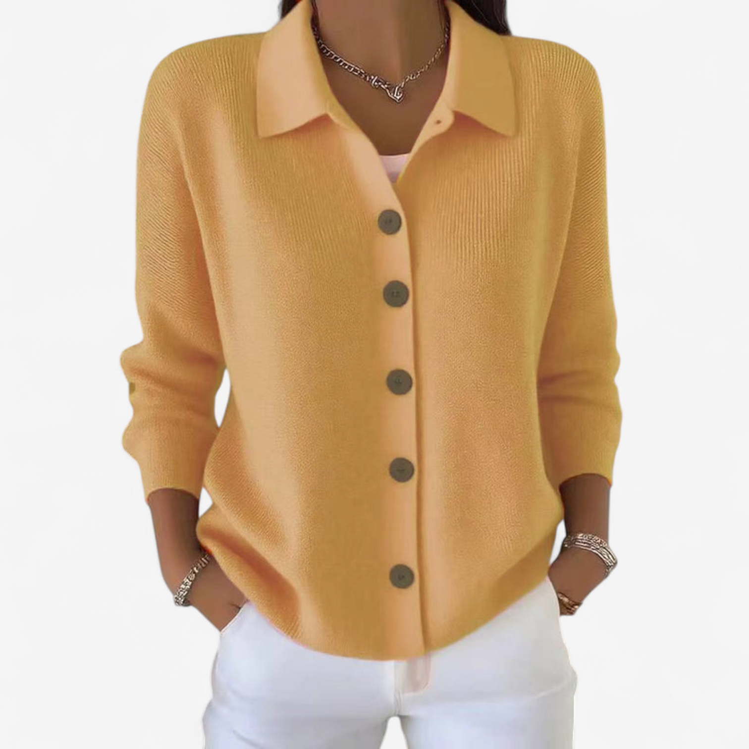 Adrienne™ Elegant blazer med knapper