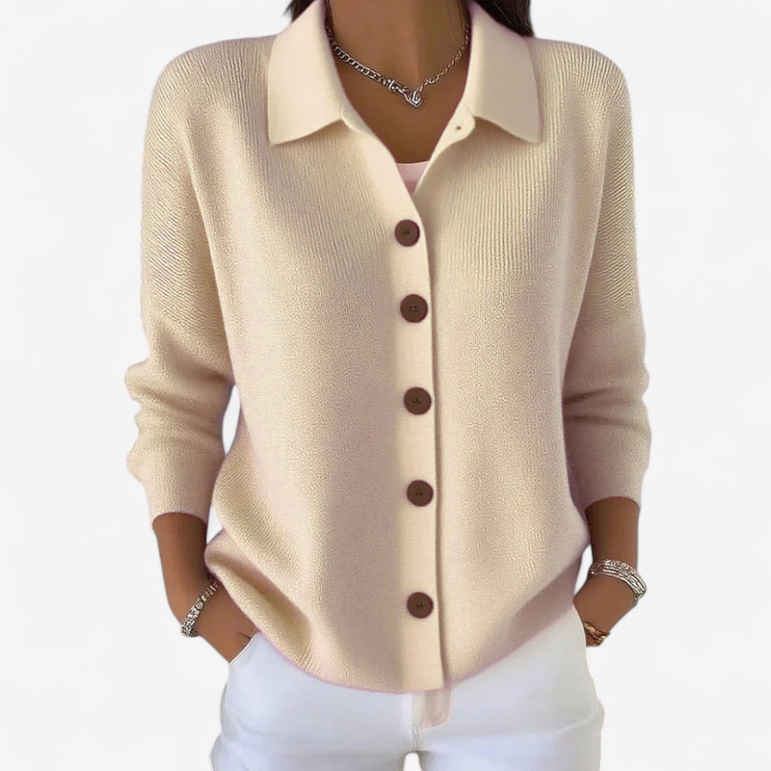 Adrienne™ Elegant blazer med knapper