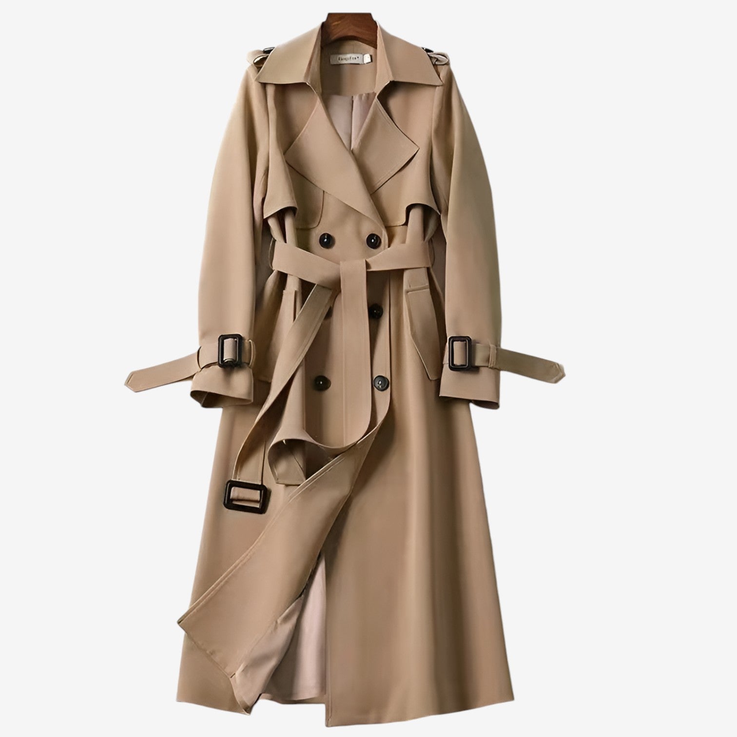 Dominique™ Klassisk trenchcoat