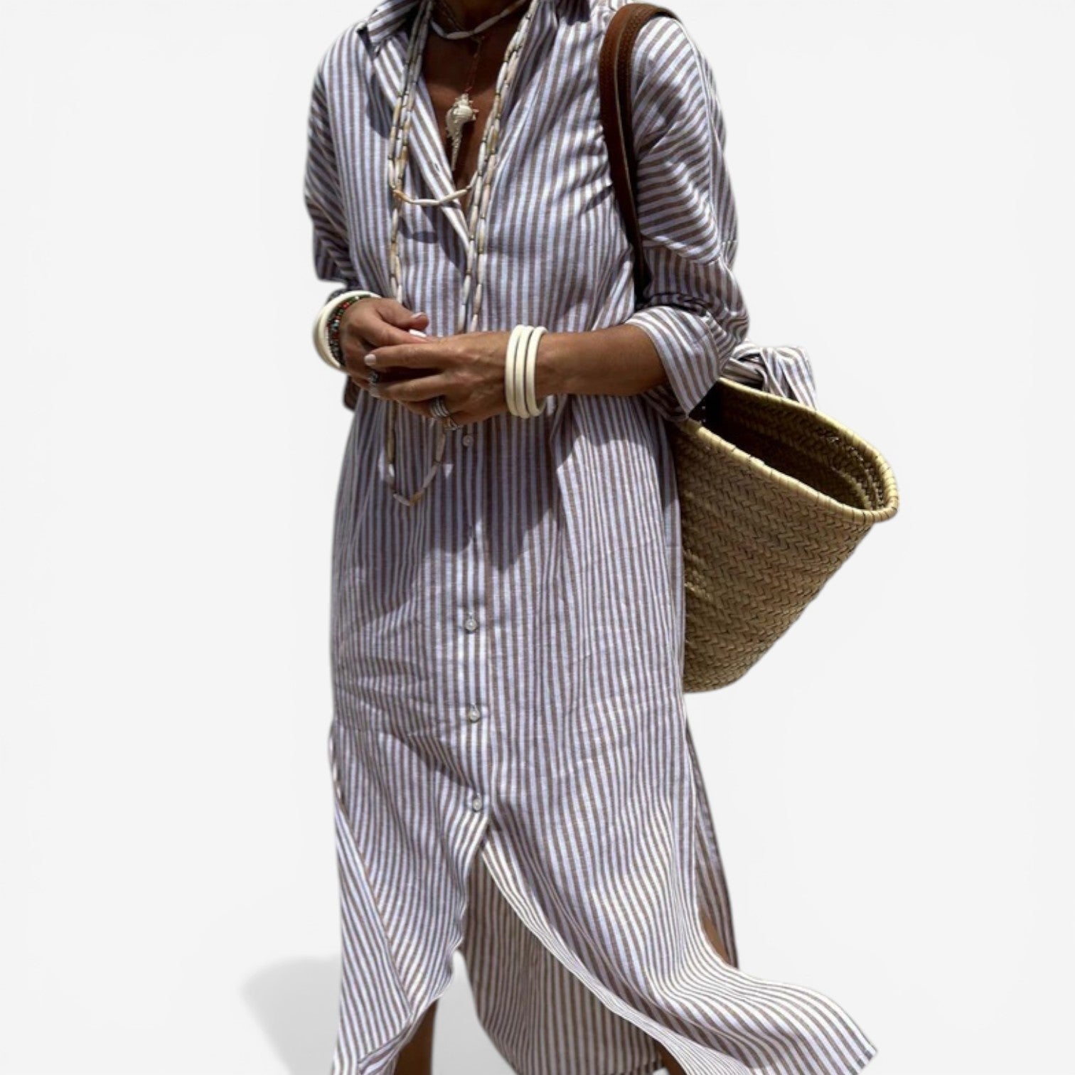 Chiara™ Robe fluide à boutons