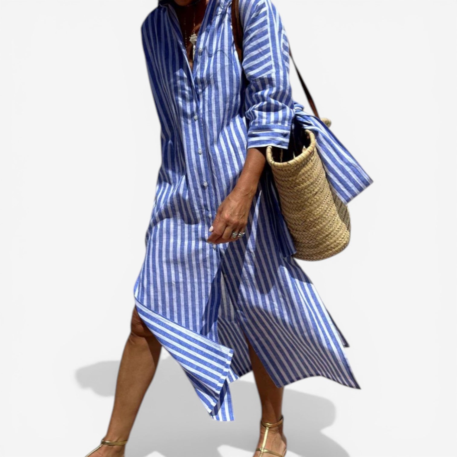 Chiara™ Robe fluide à boutons