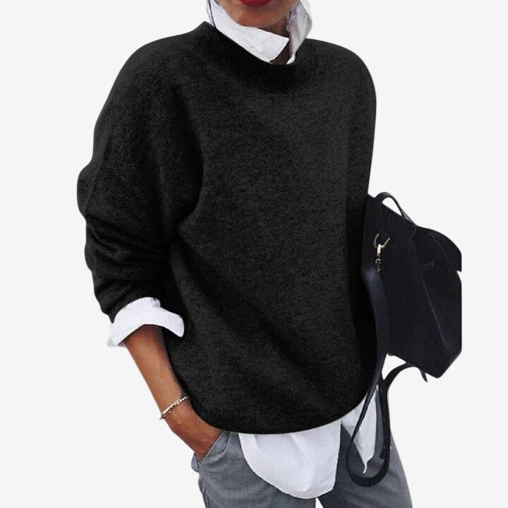Eliza™ Sweater med rund hals