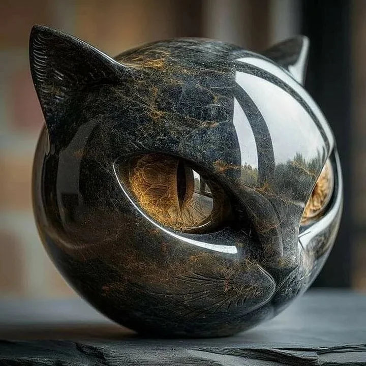 Jade™ Katteskulptur