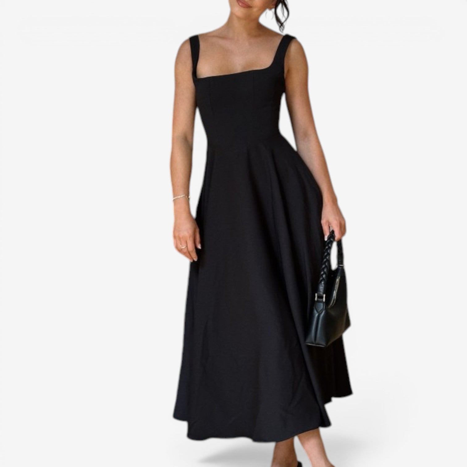 Louisa™ Robe midi évasée