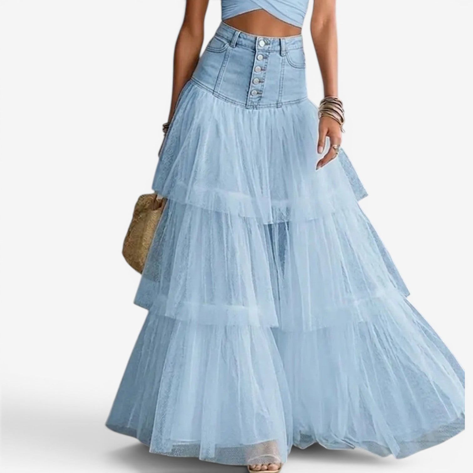 Yomi™ Jupe longue en tulle