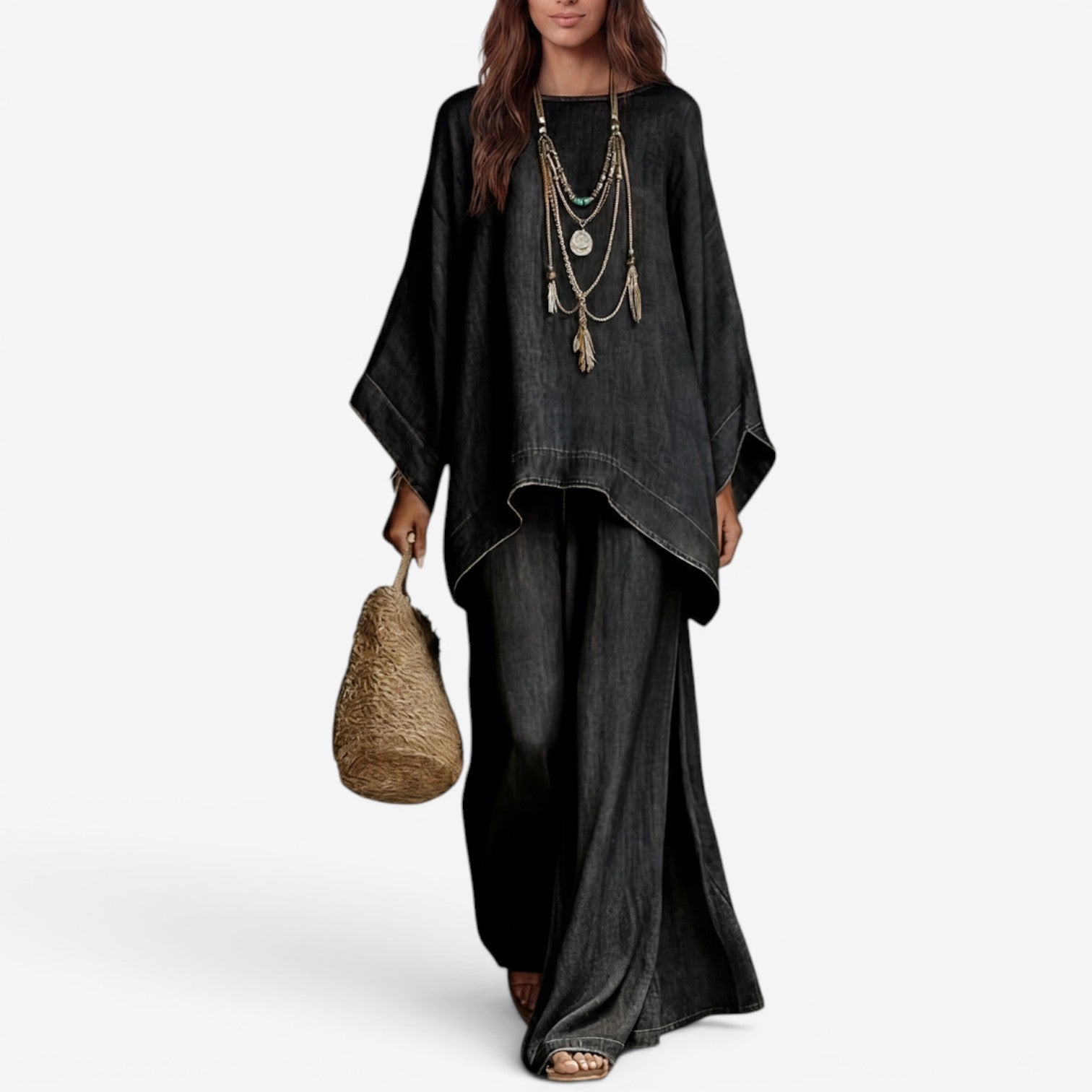 Jolina™ Ensemble deux pièces en denim