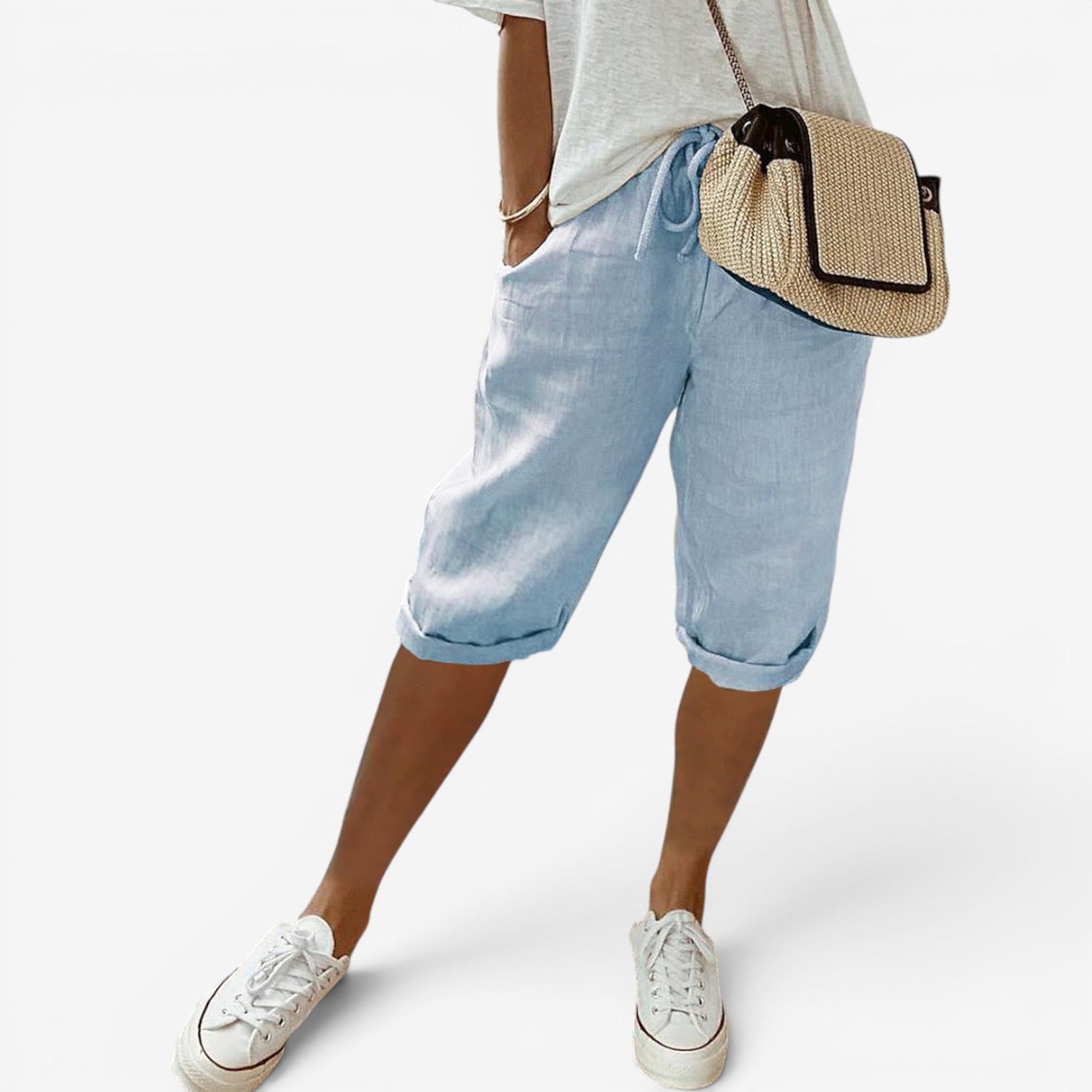 Danieli™ Short capri décontracté