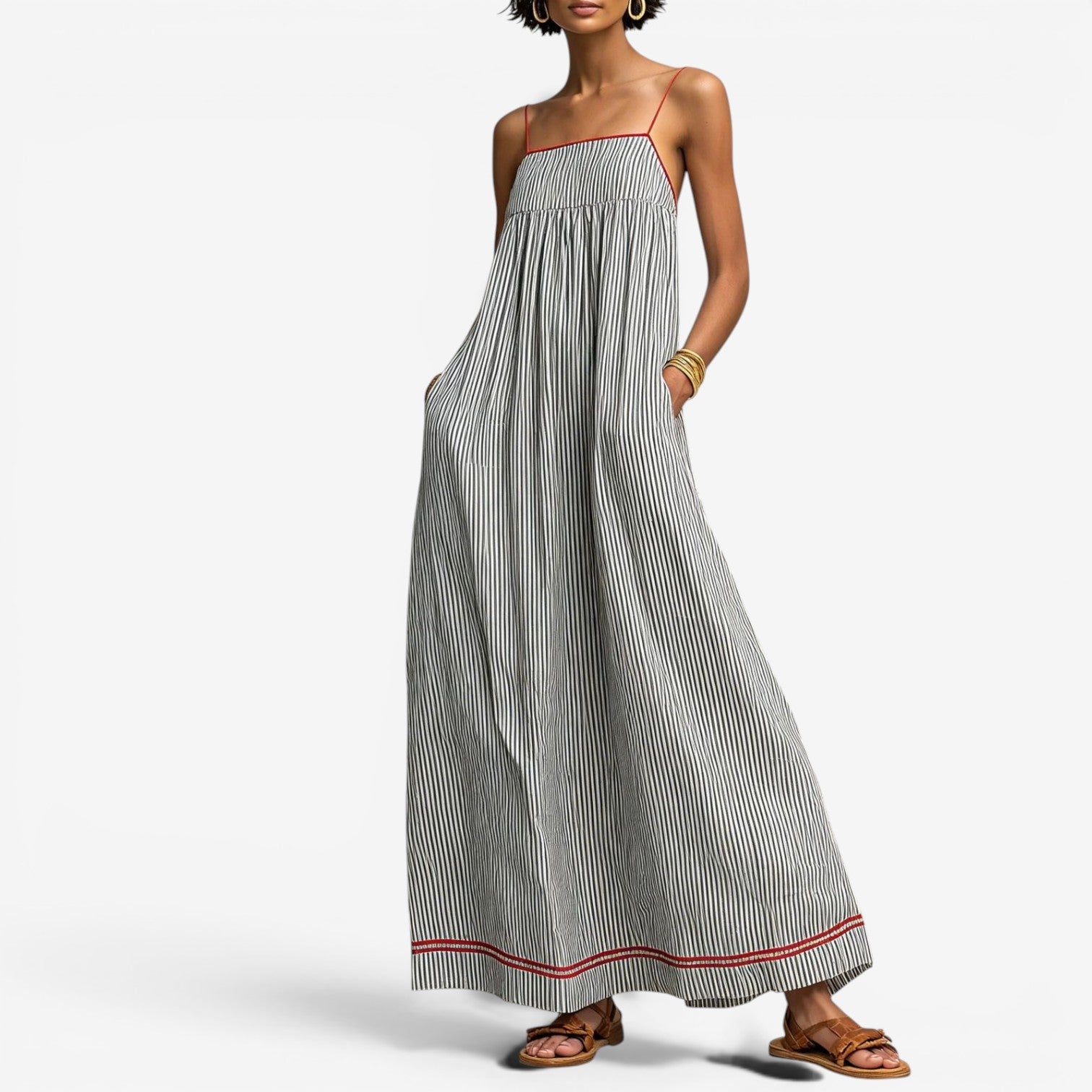 Pressa™ Robe longue à rayures