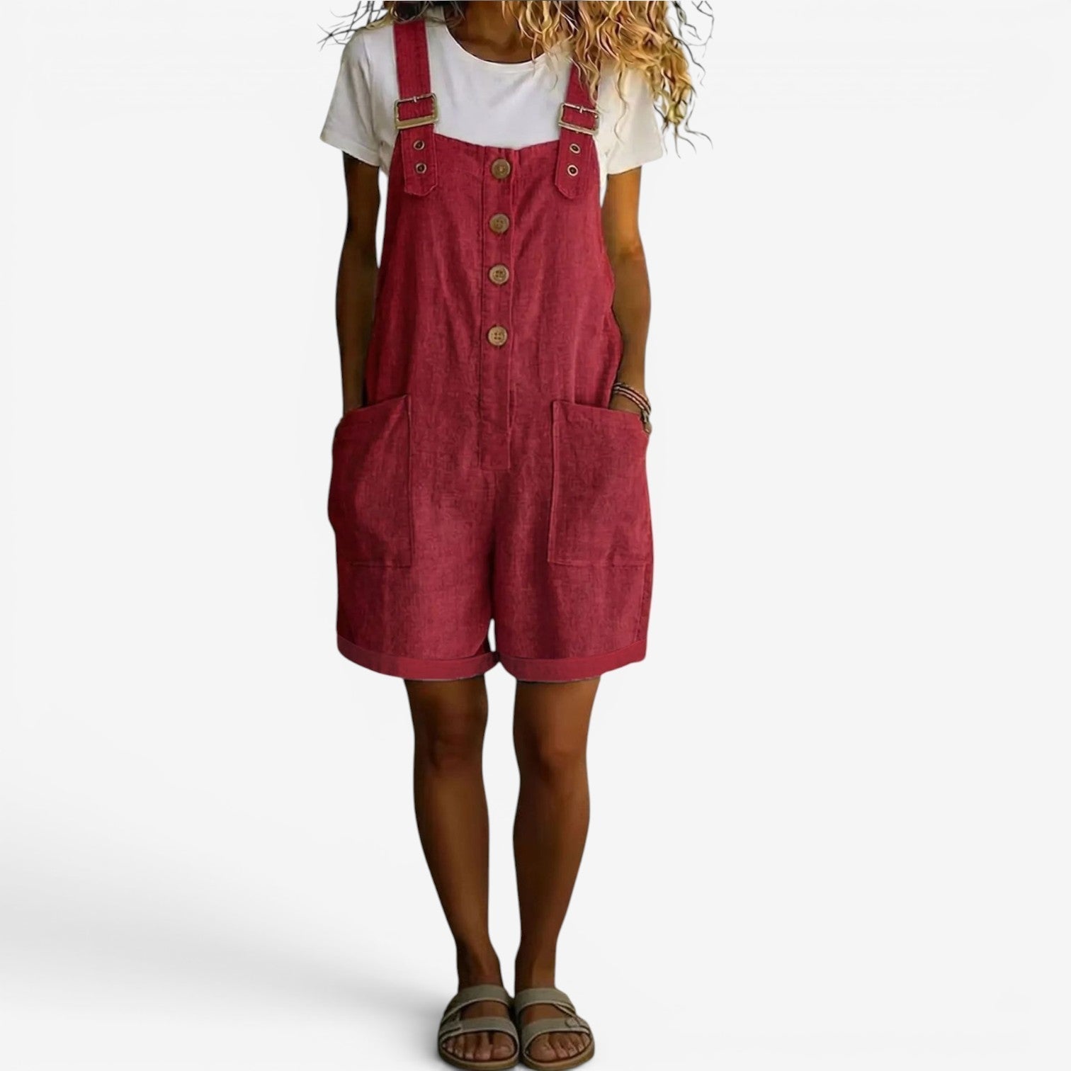 Mellisa™ Kort overall, afslappet