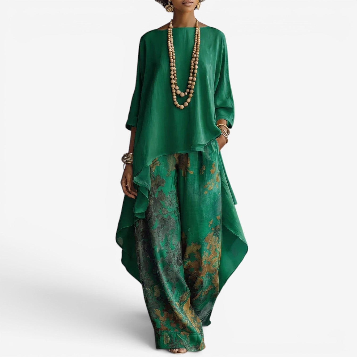 Quira™ Ensemble blouse deux pièces