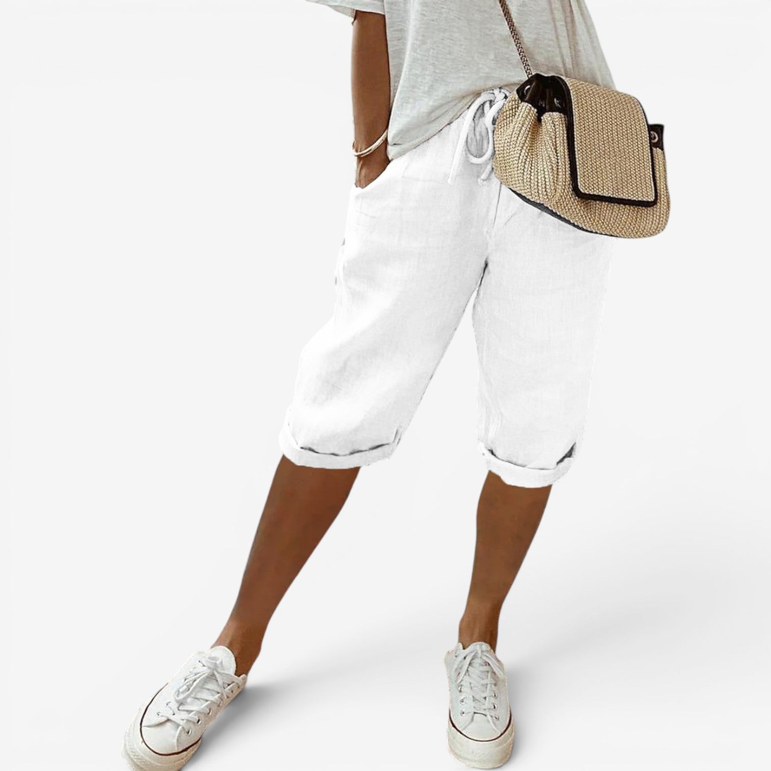 Danieli™ Afslappede capri-shorts