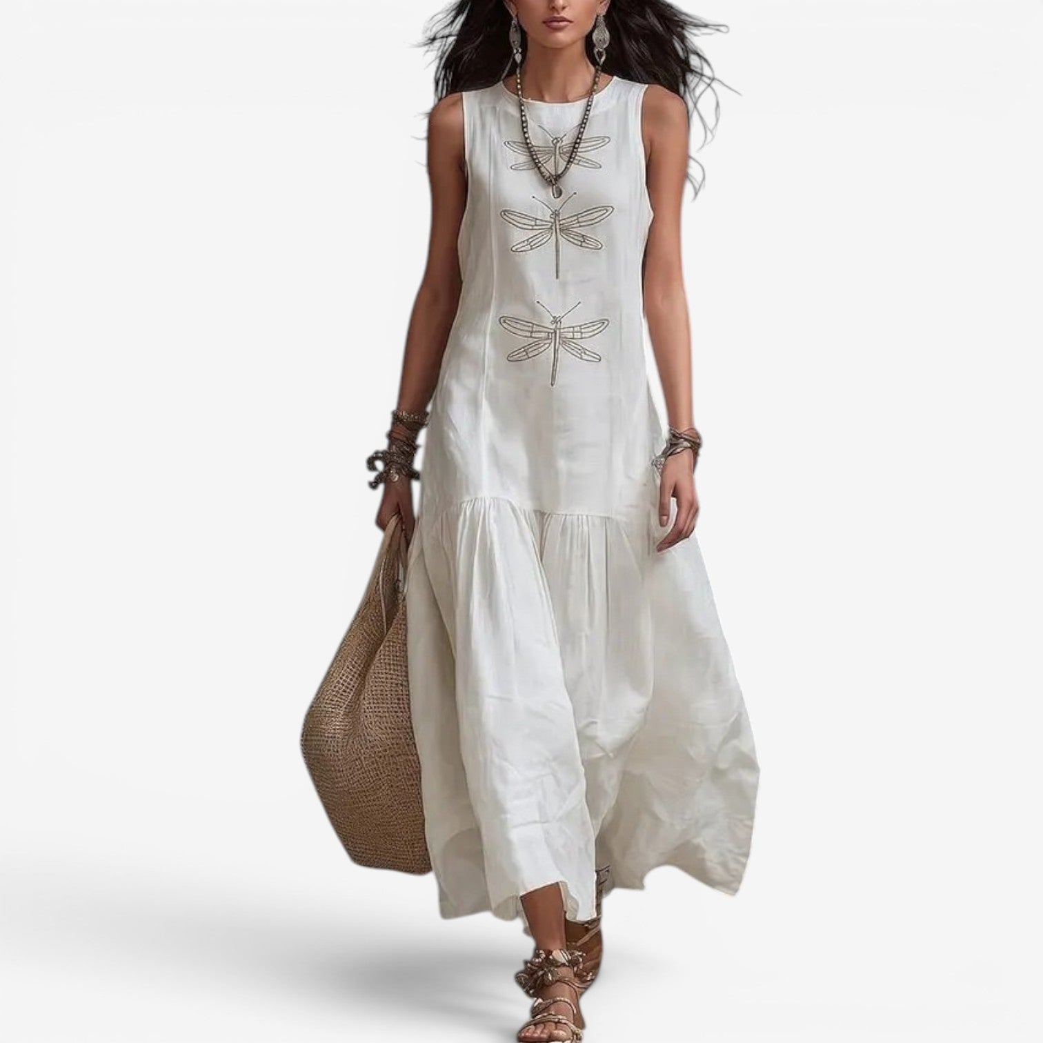 Katniss™ Robe longue sans manches