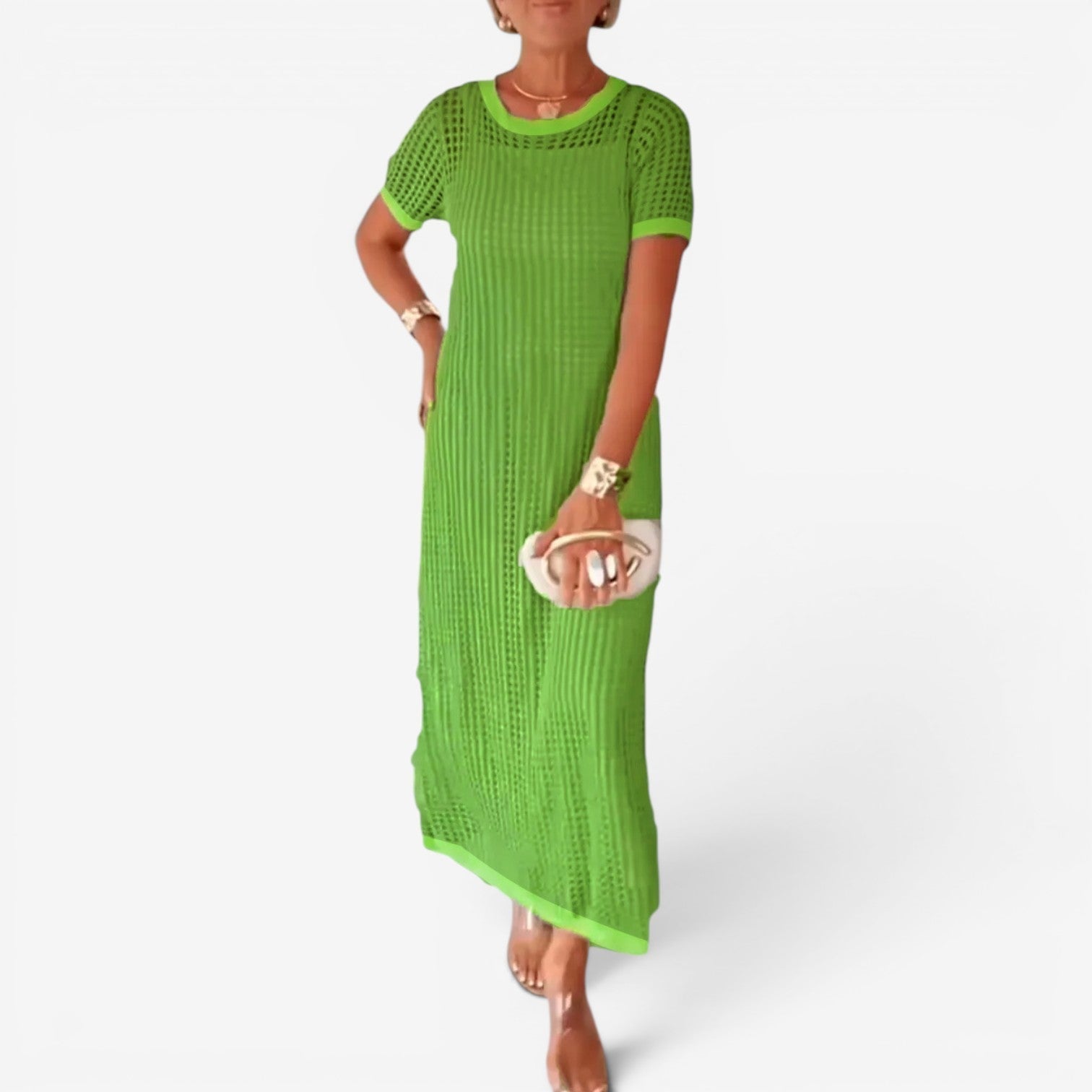 Sally™ Robe longue en maille