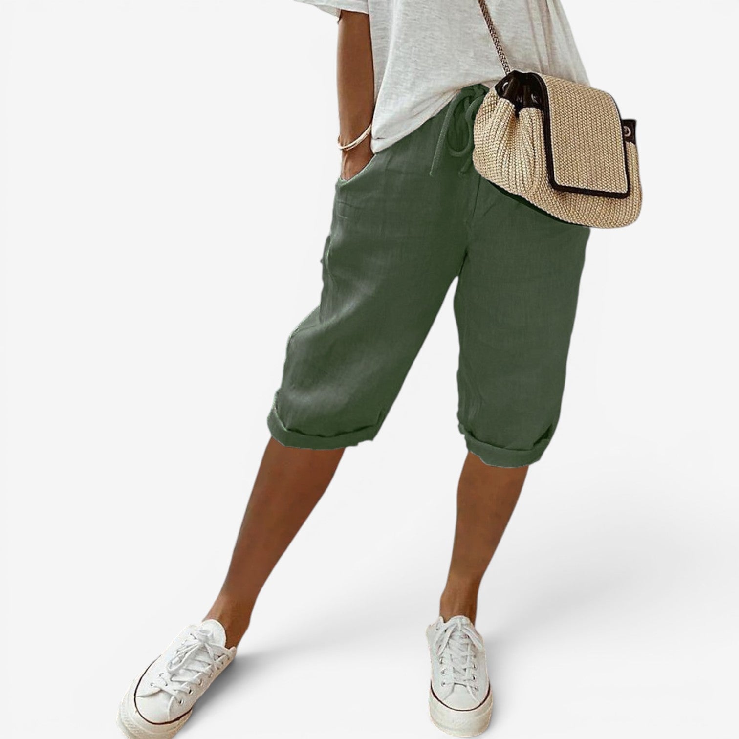 Danieli™ Afslappede capri-shorts