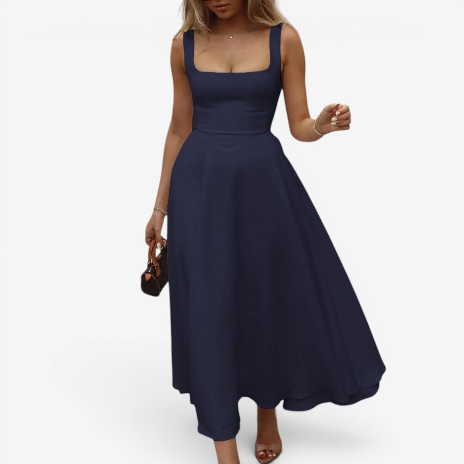 Louisa™ Robe midi évasée